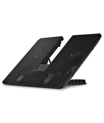 Deepcool, U-Pal, Notebook stand- cooler up to 19", Black