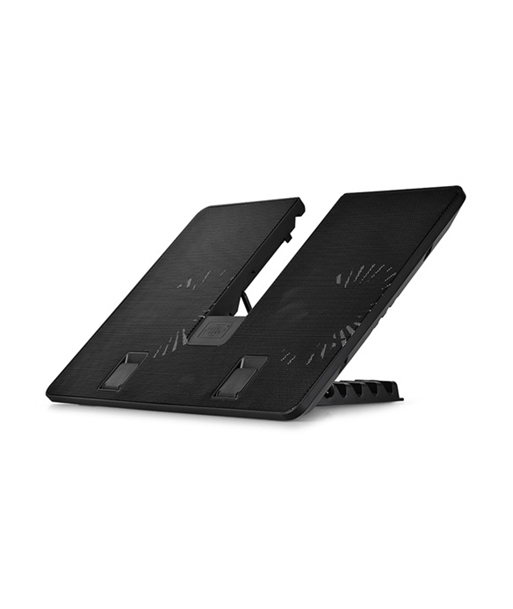 Deepcool, U-Pal, Notebook stand- cooler up to 19", Black