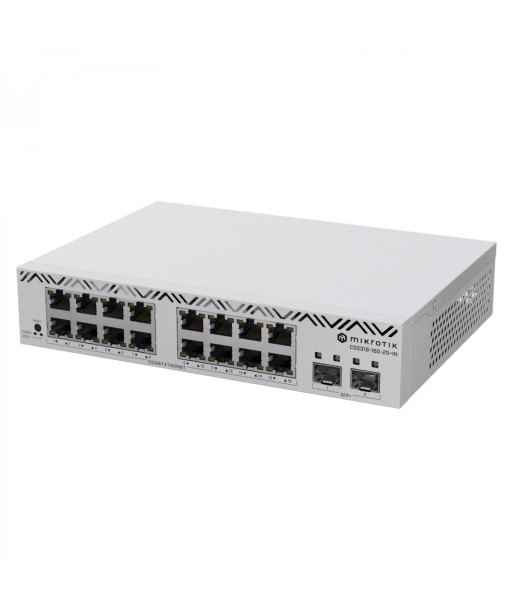 MikroTik Cloud Smart Switch 318-16G-2S+IN with SwitchOS desktop case | MikroTik