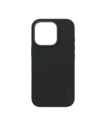 CARE Fashionable Case, Back cover, Apple, iPhone 16 Pro, Recycled plastic, Black, MagSafe
