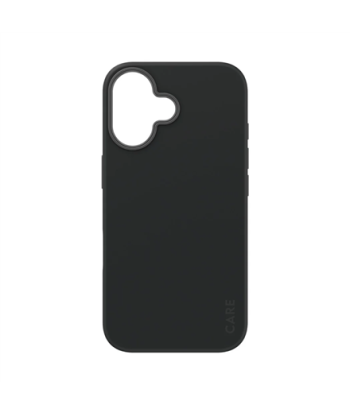 CARE Fashionable Case, Back cover, Apple, iPhone 16, Recycled plastic, Black, MagSafe