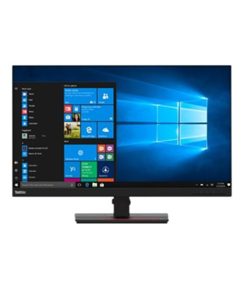 Lenovo, ThinkVision, T27q-20, 27", IPS, QHD, 16:9, 60 Hz, 4 ms, 2560 x 1440 pixels, 350 cd/m², HDMI ports quantity 1 x HDMI 1