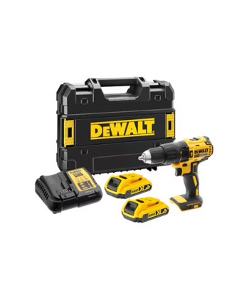 18V XR Brushless Hammer Drill Driver - 2 X 2Ah Batteries | DCD778D2T-QW | 340 W