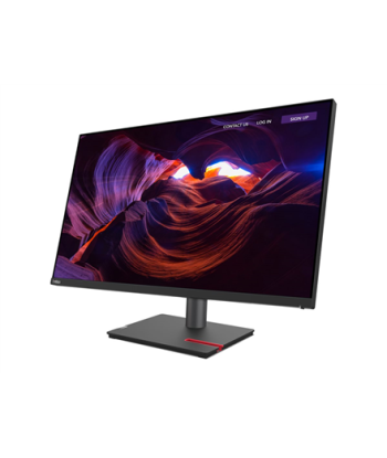 Lenovo, ThinkVision, P32p-30, 31.5", IPS, 16:9, 60 Hz, 4 ms, 3840 x 2160, 350 cd/m², HDMI ports quantity 1, Black, Warranty 36