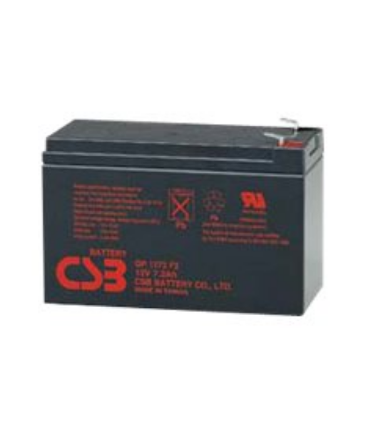CSB Battery Battery 12V 7.2Ah F1 | GP1272F1