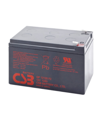 CSB Battery Battery 12V 12Ah F2 Pb | GP12120