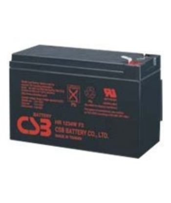 CSB Battery Battery 12V 9Ah 34W Pb F2 | HR1234WF2