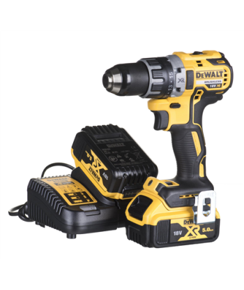 DEWALT Spinner-Drill, DCD791P2-QW, 18 V, 2x5 Ah, Lithium-Ion (Li-Ion)