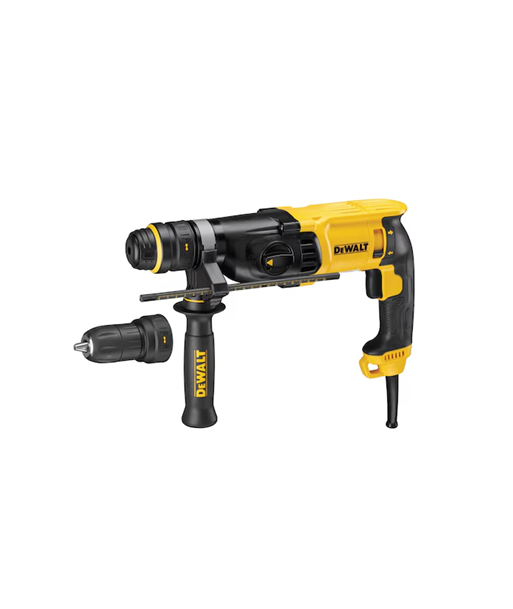 DEWALT 26mm SDS-Plus Hammer Drill with QCC | D25134K-QS | 800 W DEWALT 26mm SDS-Plus Hammer Drill with QCC | D25134K-QS | 800 W