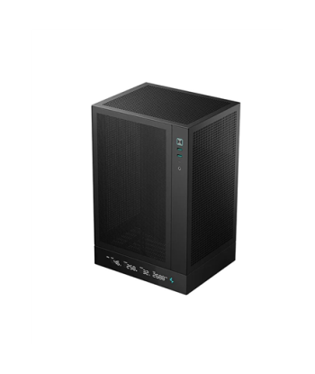 Case DEEPCOOL CH170 DIGITAL MiniTower Not included MiniITX Colour Black CH170DIGITAL