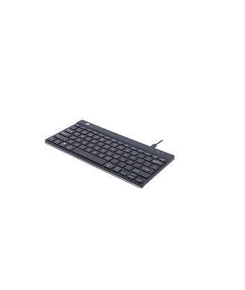 KEYBOARD COMPACT BREAK ENG/BLACK RGOCOUSWDBL R-GO TOOLS