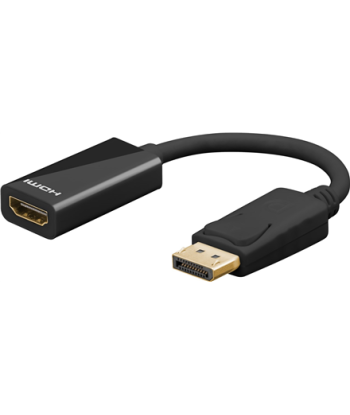 Адаптер-кабель Goobay DisplayPort - HDMI - 0,1 м