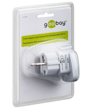 Reisiadapter Goobay 94026 Type F - Type G (UK)