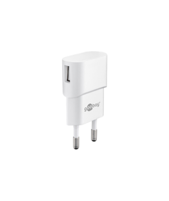 Goobay USB Зарядное устройство - Компактный сетевой адаптер с портом USB 2.0