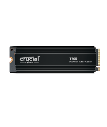 Crucial SSD T705 2TB PCie 5.0 NVMe w/Heatsink
