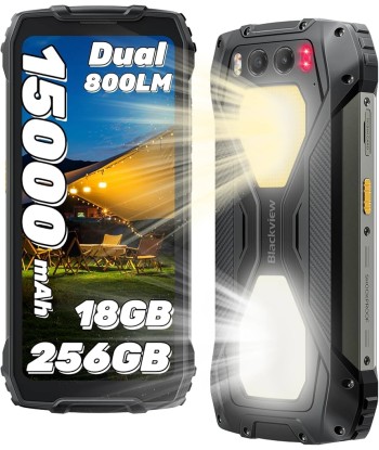 MOBILE PHONE BV7300/6/256GB BLACK BLACKVIEW