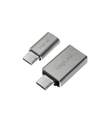 Logilink, USB-C to USB3.0 and Micro USB Adapter, USB 3.1 type-C, USB 3.0, Micro USB 2.0