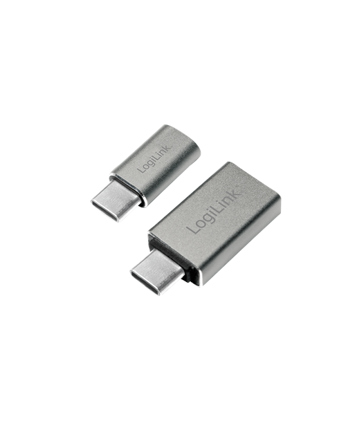Logilink, USB-C to USB3.0 and Micro USB Adapter, USB 3.1 type-C, USB 3.0, Micro USB 2.0