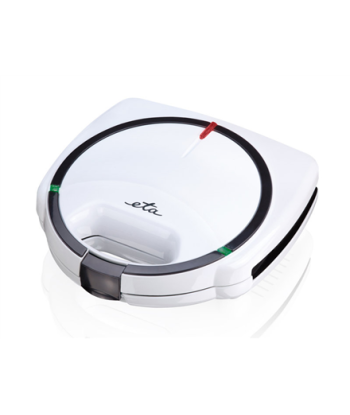 ETA, Sandwich maker, Pievo ETA015190000, 750 W, Number of plates 1, Number of pastry 2, White