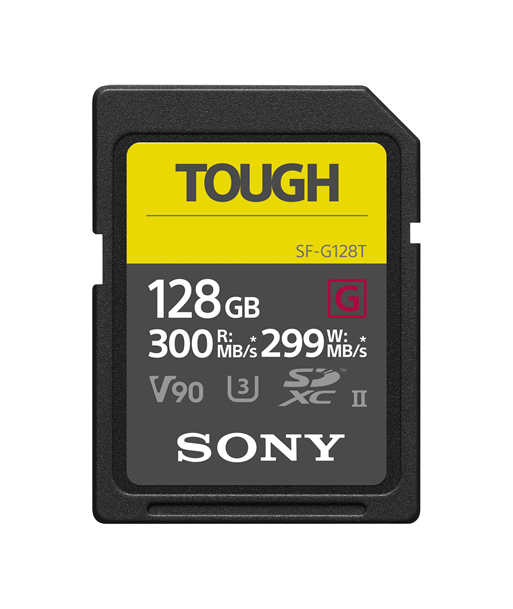 Sony Tough Memory Card UHS-II 128 GB, SDXC, Flash memory class 10 Sony Tough Memory Card UHS-II 128 GB, SDXC, Flash memory class 10