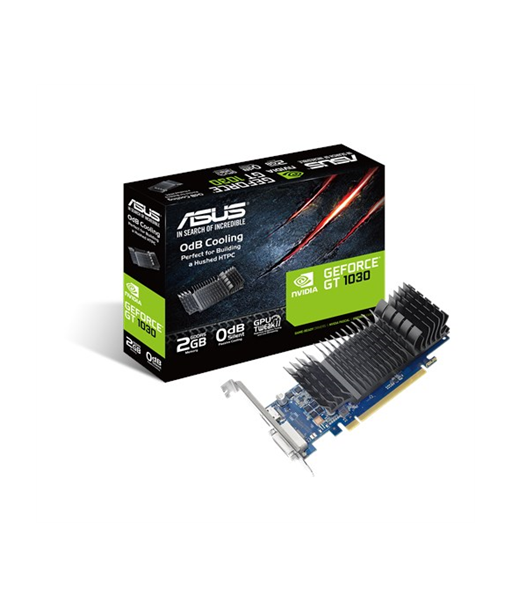 Asus, GT1030-SL-2G-BRK, NVIDIA, 2 GB, GeForce GT 1030, GDDR5, DVI-D ports quantity 1, HDMI ports quantity 1, PCI Express 3.0 Asus, GT1030-SL-2G-BRK, NVIDIA, 2 GB, GeForce GT 1030, GDDR5, DVI-D ports quantity 1, HDMI ports quantity 1, PCI Express 3.0