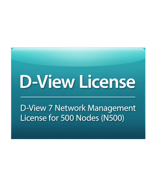 D-Link License for D-View 7.0. DV-700-N500-LIC_