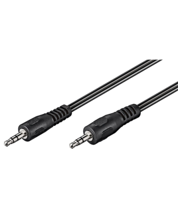 Goobay AUX Cable 3.5mm Male to Male - High-Quality Stereo Audio Connection