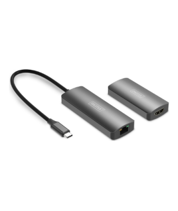 Digitus 4K Video Extender (USB-C - HDMI), 30 m | DS-55343 | Black