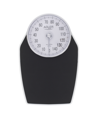 Vannitoakaal Adler, Mechanical, AD 8177, Maximum weight (capacity) 150 kg, Accuracy 1000 g, Black