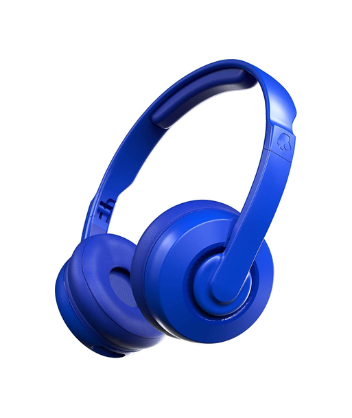 Skullcandy, Wireless Headphones, Cassette, Wireless/Wired, On-Ear, Microphone, Wireless, Blue Skullcandy, Wireless Headphones, Cassette, Wireless/Wired, On-Ear, Microphone, Wireless, Blue