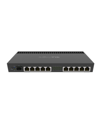 Mikrotik Wired Ethernet Router RB4011iGS+RM, Quad-core 1.4Ghz CPU, 1GB RAM, 512 MB, 1xSFP+, 1xSerial console port, PCB
