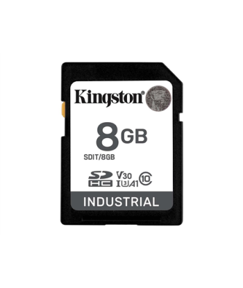 Kingston, SDHC SD, Flash Memory Card, 8 GB, Black