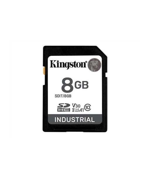 Kingston, SDHC SD, Flash Memory Card, 8 GB, Black