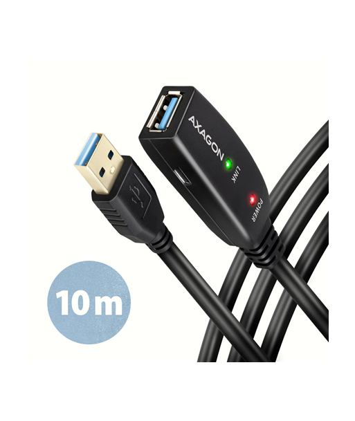 CABLE USB3.2 A-M/A-F ACTIVE/10M ADR-310 AXAGON