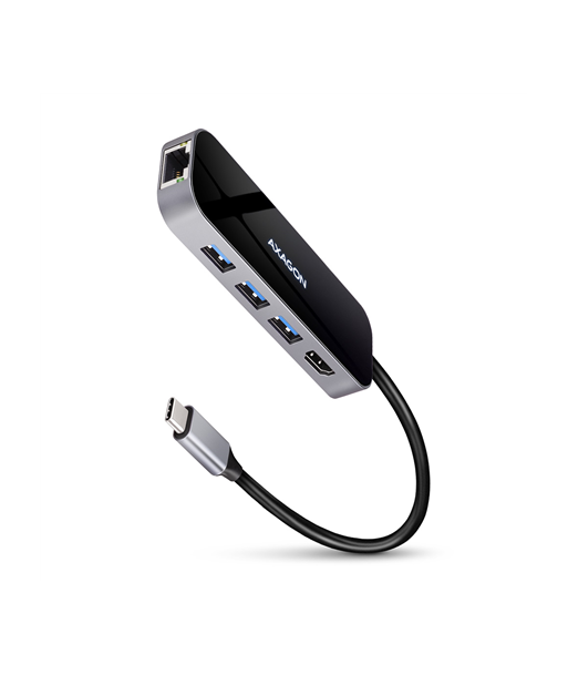 I/O HUB USB-C 6IN1/0.2M HMC-6GL AXAGON