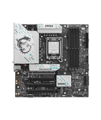 MSI B860M GAMING PLUS WIFI, Processor family Intel, Processor socket LGA1851, DDR5, Supported hard disk drive interfaces SATA