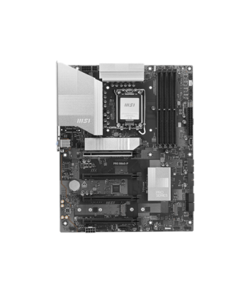 MSI PRO B860-P, Processor family Intel, Processor socket LGA1851, DDR5, Supported hard disk drive interfaces SATA, M.2, Number