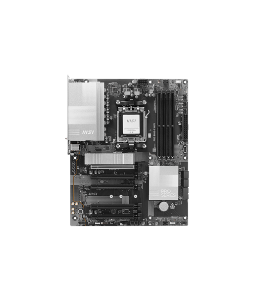 MSI PRO B840-P WIFI, Processor family AMD, Processor socket AM5, DDR5, Supported hard disk drive interfaces SATA, M.2, Number
