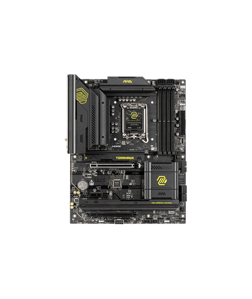 MSI MAG B860 TOMAHAWK WIFI, Processor family Intel, Processor socket LGA1851, DDR5, Supported hard disk drive interfaces SATA