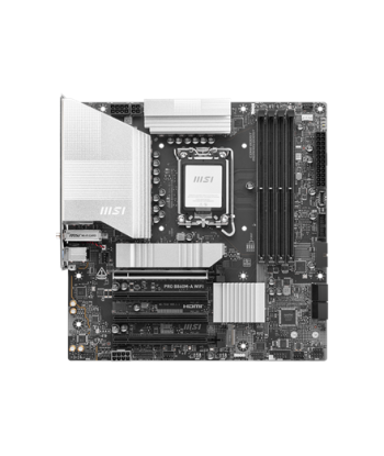 MSI PRO B860M-A WIFI, Processor family Intel, Processor socket LGA1851, DDR5, Supported hard disk drive interfaces SATA, M.2