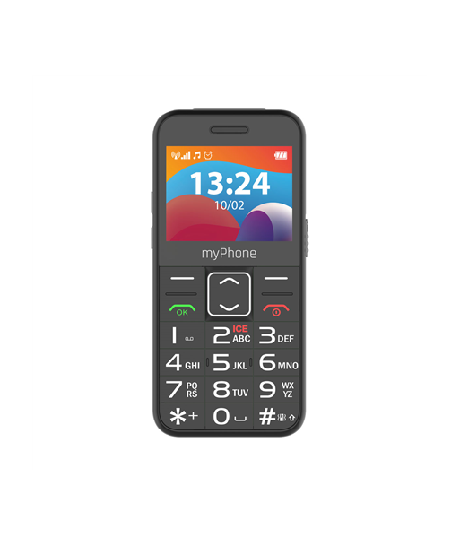 myPhone HALO, 3 LTE, Black, 2.4", IPS, 48 MB, 128 MB, Dual SIM, Nano SIM, 3G, Bluetooth, 2.1, USB version Type-C, Built-in myPhone HALO, 3 LTE, Black, 2.4", IPS, 48 MB, 128 MB, Dual SIM, Nano SIM, 3G, Bluetooth, 2.1, USB version Type-C, Built-in
