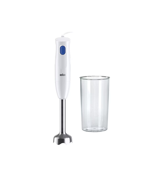Blender Braun MultiQuick 1, MQ10.001M, 450 W, Number of speeds 1, White/Blue