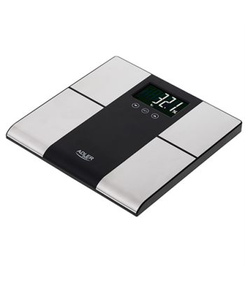 Adler, Bathroom scale with analyzer, AD 8165, Maximum weight (capacity) 225 kg, Accuracy 100 g, Body Mass Index (BMI)