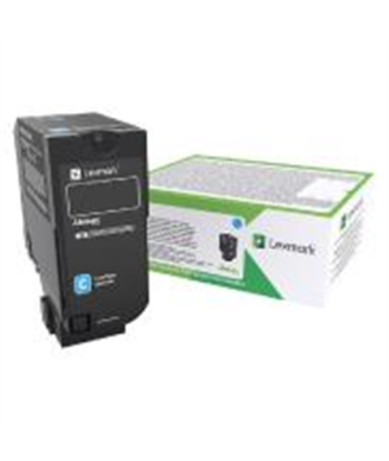 Tooner Lexmark 25K Corporate Toner Cartridge (CX725), Cyan