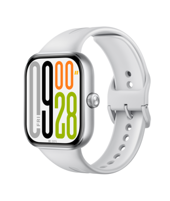 Xiaomi Redmi Watch 5, Smart watch, GPS (satellite), AMOLED, 2.07", Waterproof, Silver Gray