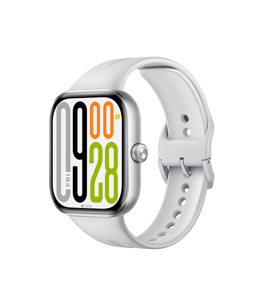Xiaomi Redmi Watch 5, Smart watch, GPS (satellite), AMOLED, 2.07", Waterproof, Silver Gray