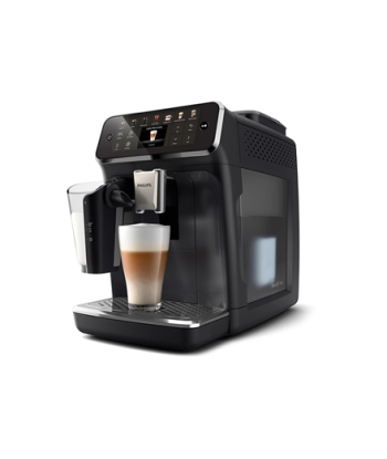 Philips, Coffee machine, EP4441/50, Pump pressure 15 bar, Built-in milk frother, Fully Automatic, 1500 W, Black