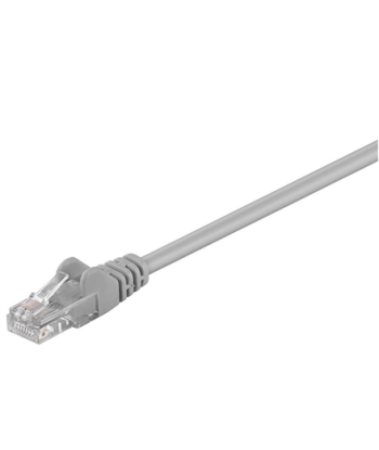 Goobay CAT 5e patch cable, U/UTP RJ45 male (8P8C), RJ45 male (8P8C), 5 m, Grey