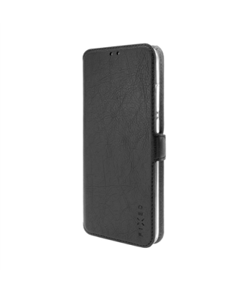 Fixed Topic, Book Case, Xiaomi, Redmi 14C, Leather, Black