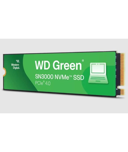 SSD WESTERN DIGITAL Green 1TB M.2 PCIe Gen4 NVMe Write speed 4200 MBytes/sec Read speed 5000 MBytes/sec 2.3mm TBW 150 TB